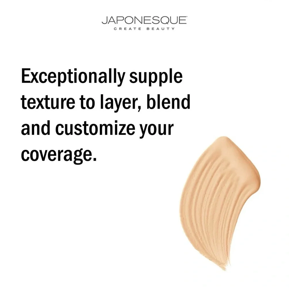 Japonesque Shade 01 Luminous Foundation Flawless Liquid Makeup .84oz